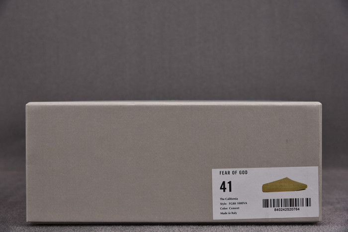 fear of god 7th the california fog