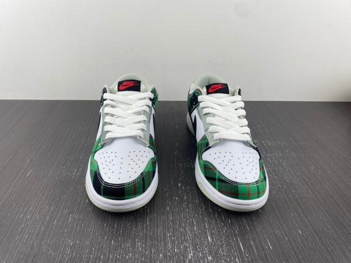 nike dunk low tartan plaid - dv0827-100