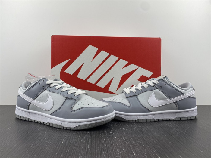 nike dunk low two tone grey - dj6188-001