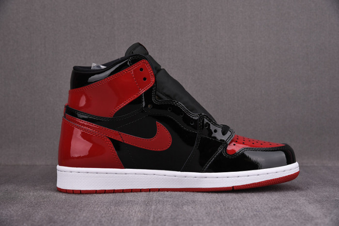 air jordan 1 bred patent leather 555088-063
