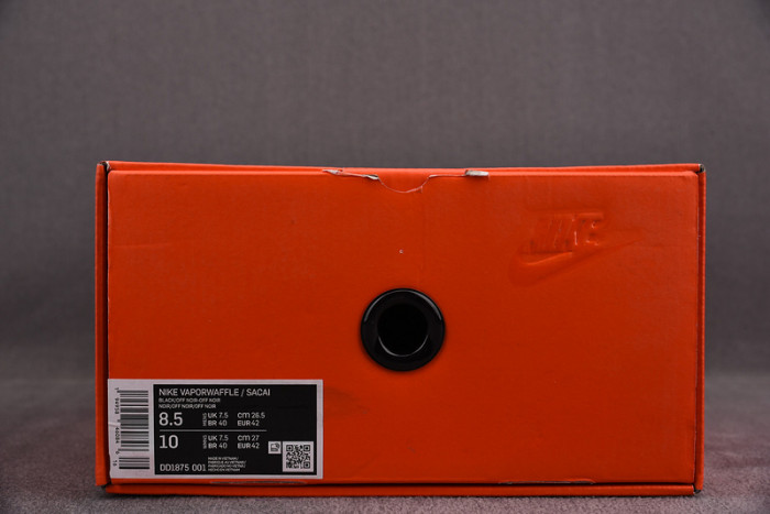 nike vaporwaffle sacai black gum - dd1875-001