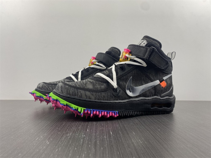ofw x nike air force 1 mid black do6290-100
