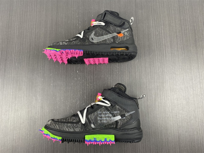 ofw x nike air force 1 mid black do6290-100