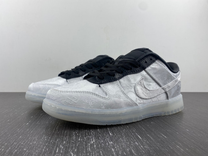 fragment design x clot nike dunk low n/a fn0315-110