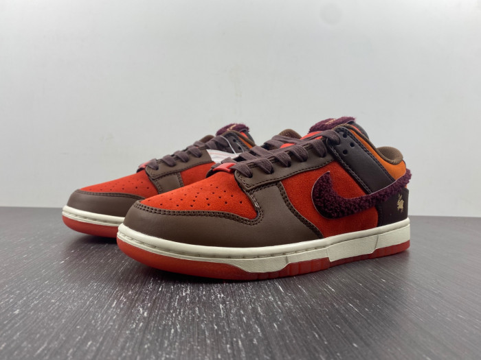 nike dunk low year of the rabbit orange fd4203-661