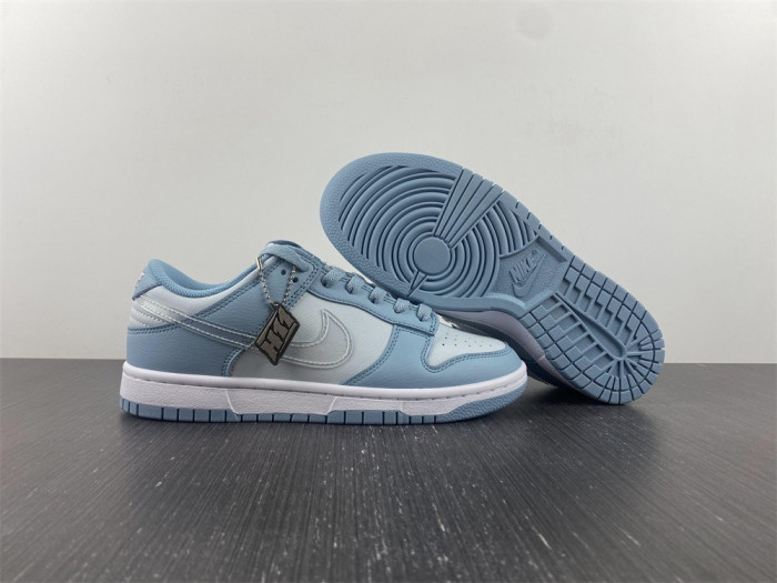 nike dunk low gs grey blue dh9765-401