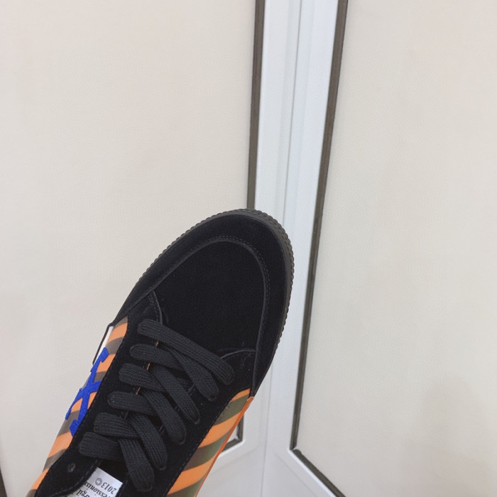 ofw calfskin vulcanized low sneakers