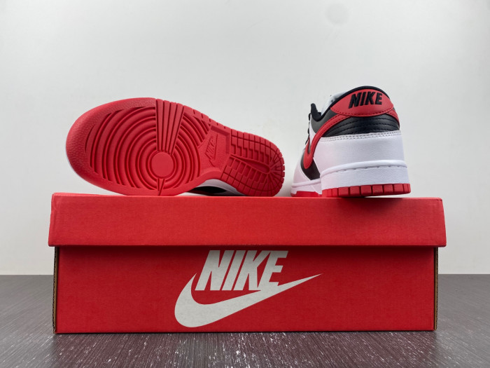 nike dunk low "white/black/red" fd9762-061