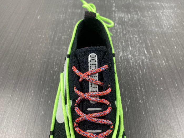 nike air max scorpion fk black green blue sliver fn8884-013