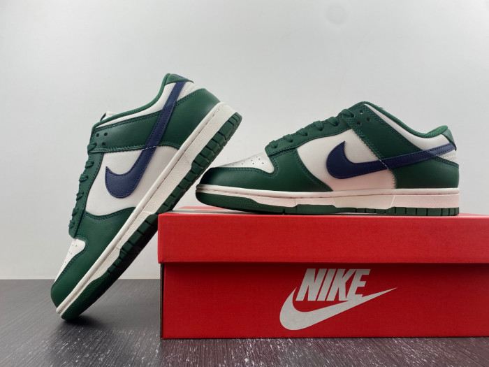 nike dunk low "gorge green/navy" dd1503-300