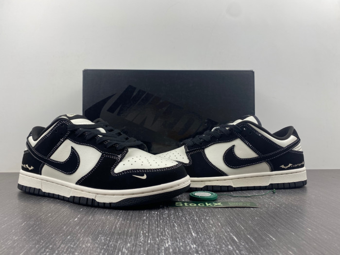 nike dunk low batman black white fc1688