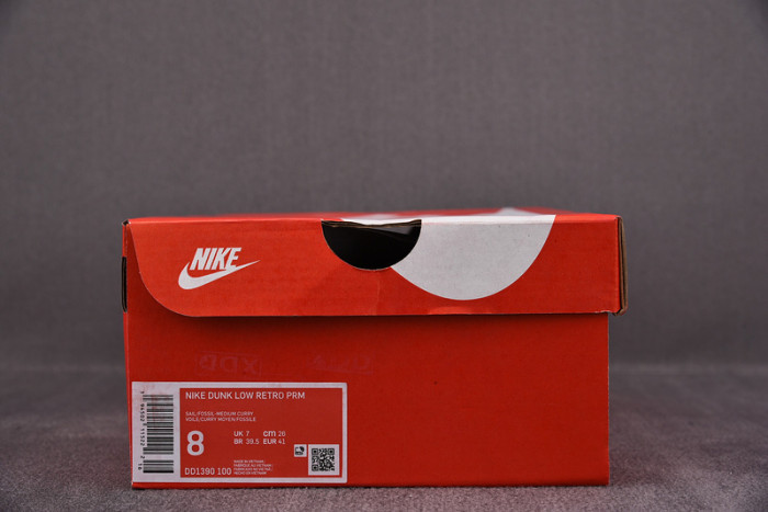 nike dunk low medium curry - dd1390-100