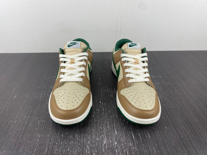 nike dunk low tan green fb7160-231