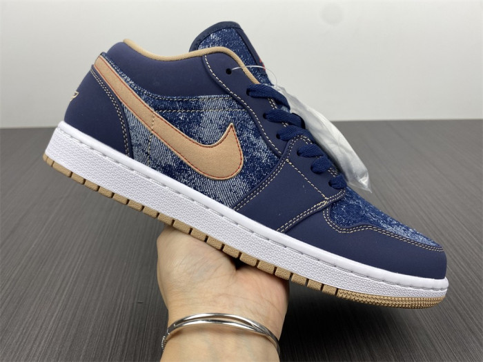 air jordan 1 low se ''denim'' - air jordan - dh1259 400