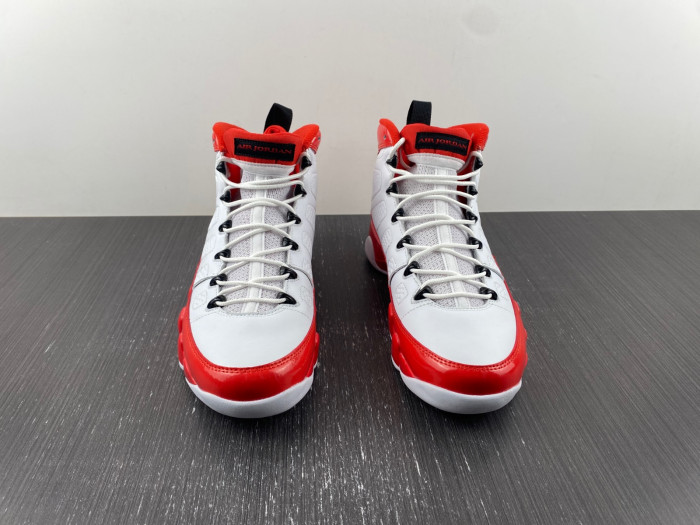 jordan 9 retro white gym red - 302370-160