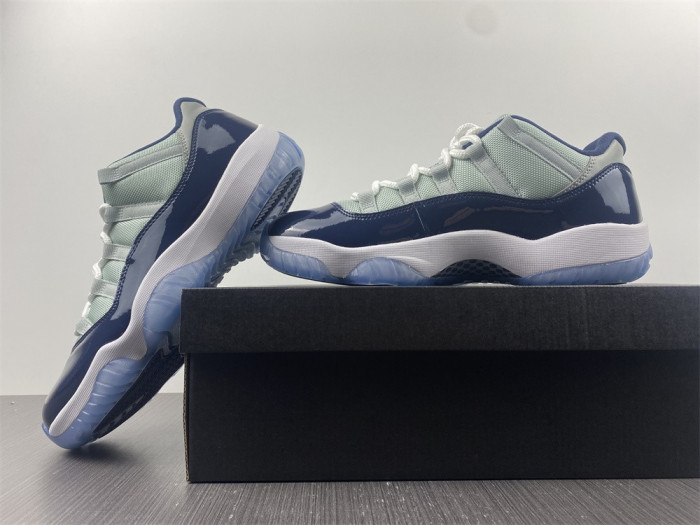 jordan 11 retro low georgetown - 528895-007