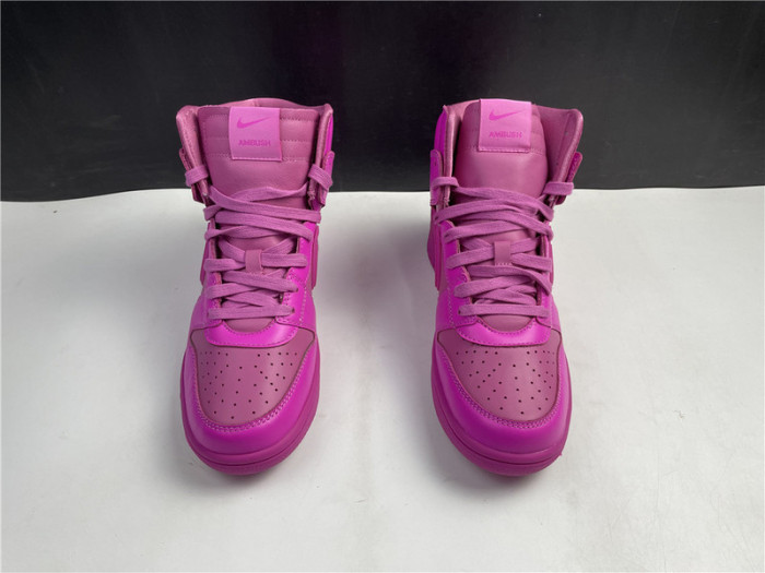 nike dunk high ambush active fuchsia - cu7544-600