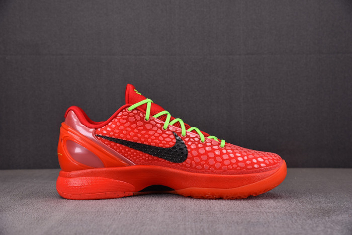 nike kobe 6 protro reverse grinch fv4921-600